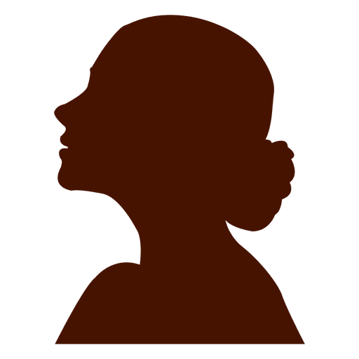 512x512 Woman Profile Silhouette Flamenco