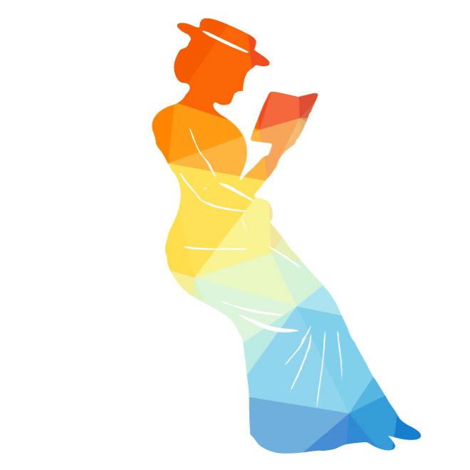 660x660 Woman Reading A Book