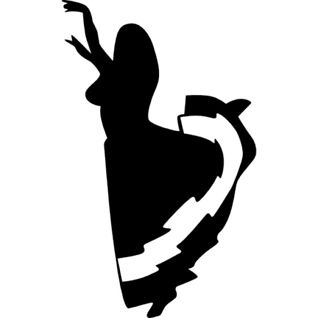 626x626 Flamenco Dancer Woman Icons Free Download