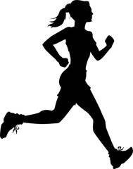 189x240 Silhouette Of A Man Running