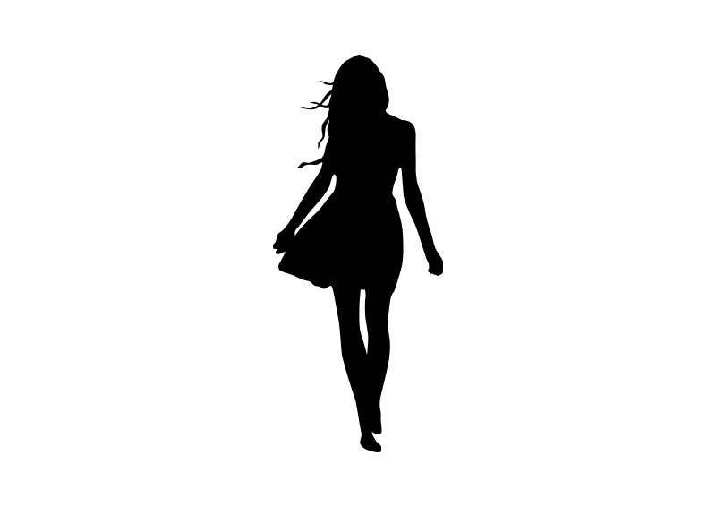800x566 In Dress Vector Silhouette