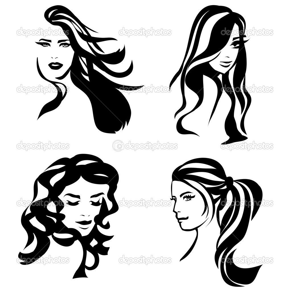 Woman Silhouette Hair