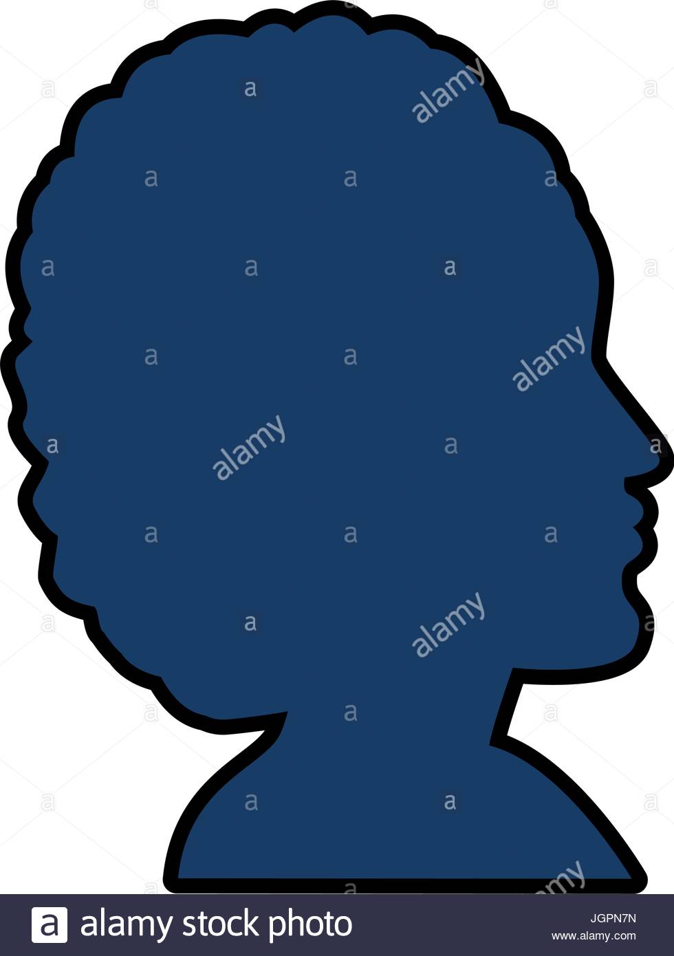 980x1390 Silhouette Of Woman Head Icon Stock Vector Art Amp Illustration