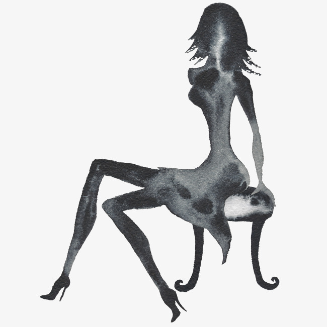 650x651 Sitting Silhouettes Of People, Character Silhouette, Character