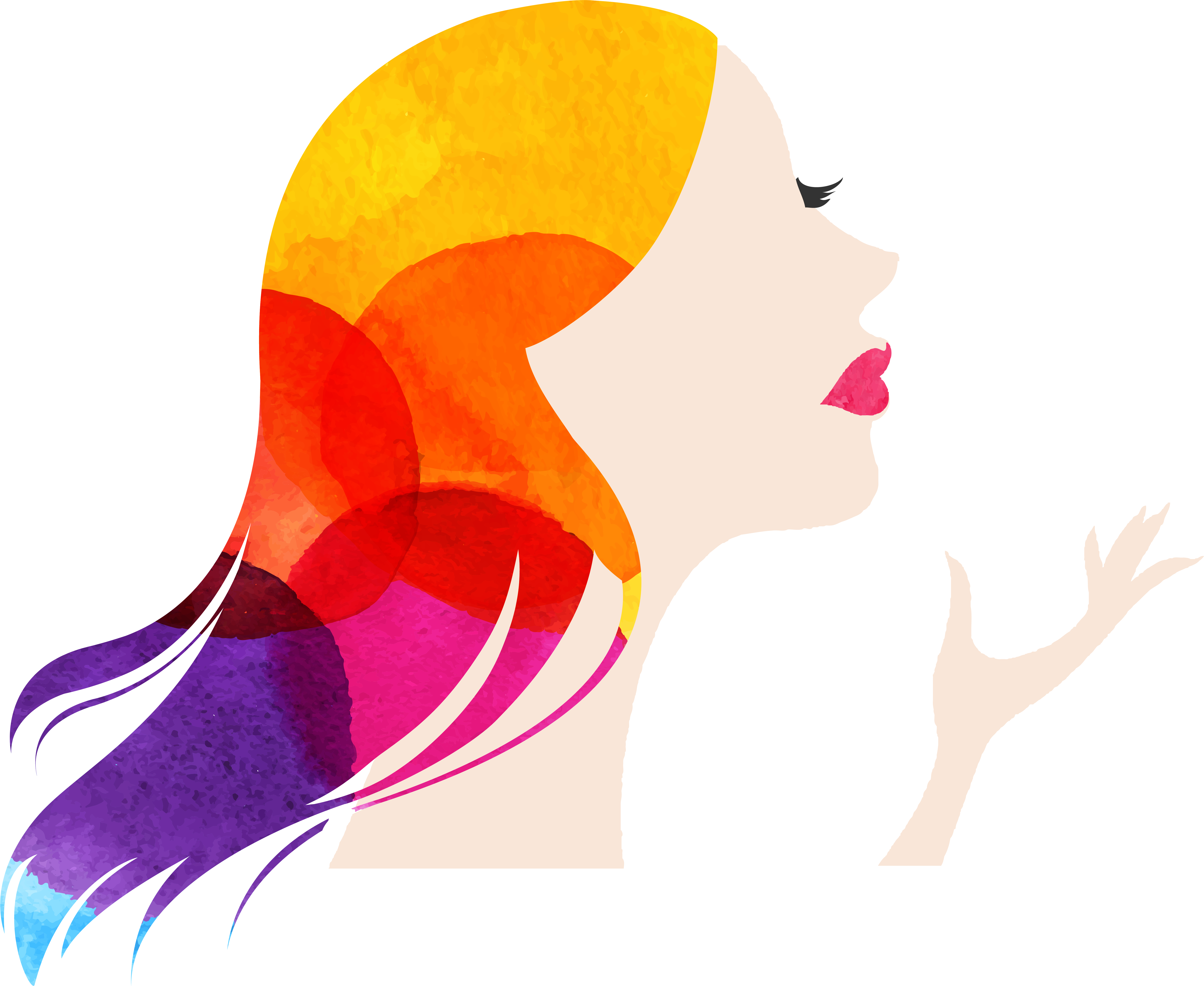 6501x5325 International Women's Day Woman Euclidean Vector Silhouette