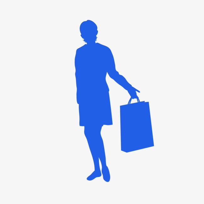 650x650 Painted Woman Silhouette Picture Silhouette Figures, Hand Painted