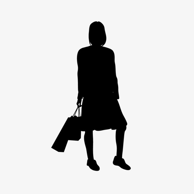 650x650 Silhouette Woman Silhouette Picture Painted Cartoon Villain