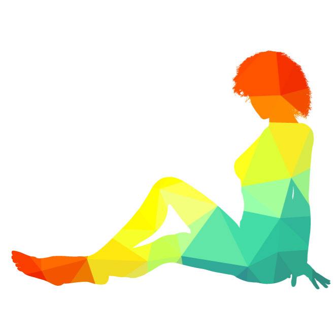 660x660 Woman Sitting On The Floor