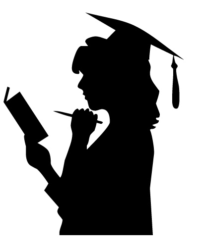 401x505 Silhouette Clipart Graduate Many Interesting Cliparts