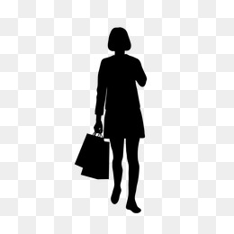 260x260 Woman Silhouette Png Images Vectors And Psd Files Free