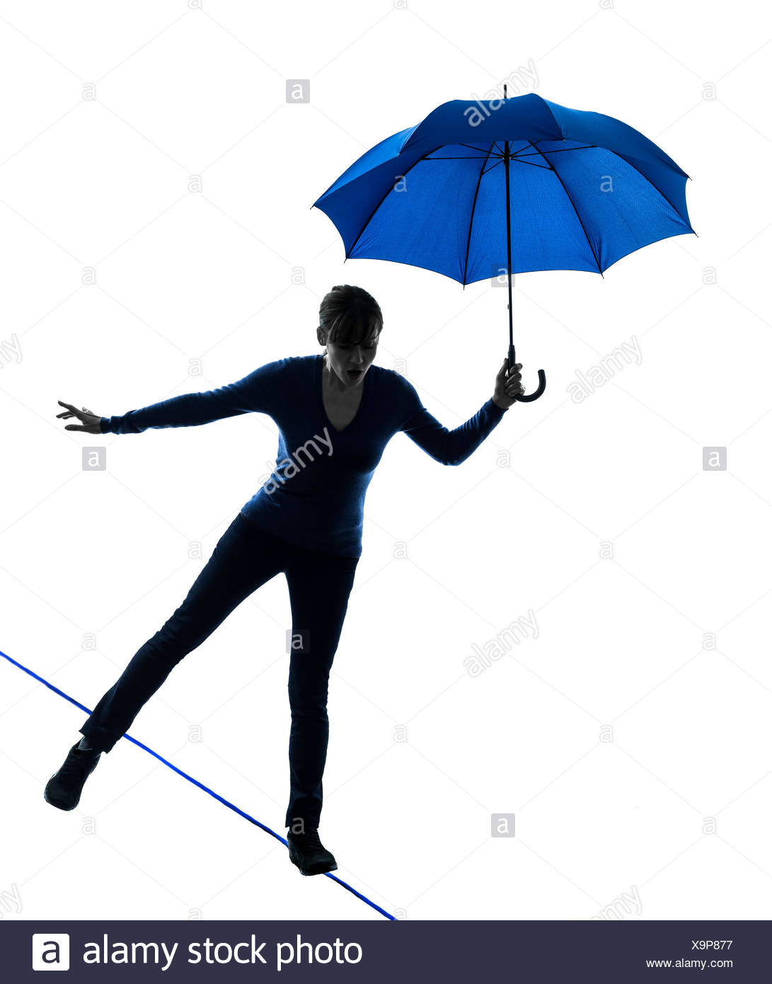 1091x1390 Silhouette Woman Umbrella Walking In Stock Photos Amp Silhouette