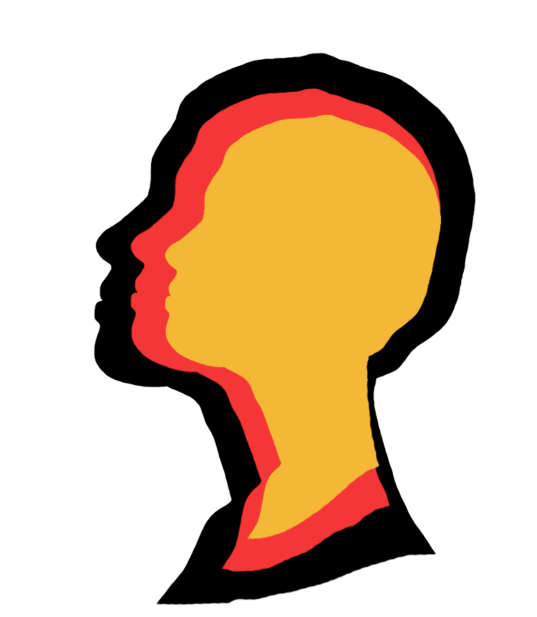 771x886 Face Silhouettes Of Men, Women And Children