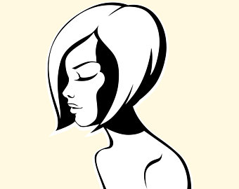 340x270 Woman Silhouette Etsy