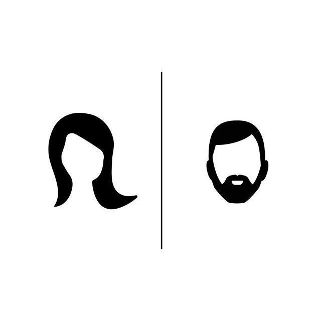 640x640 Salon Icon Illustration Vector Of Women Silhouette Golden Icon