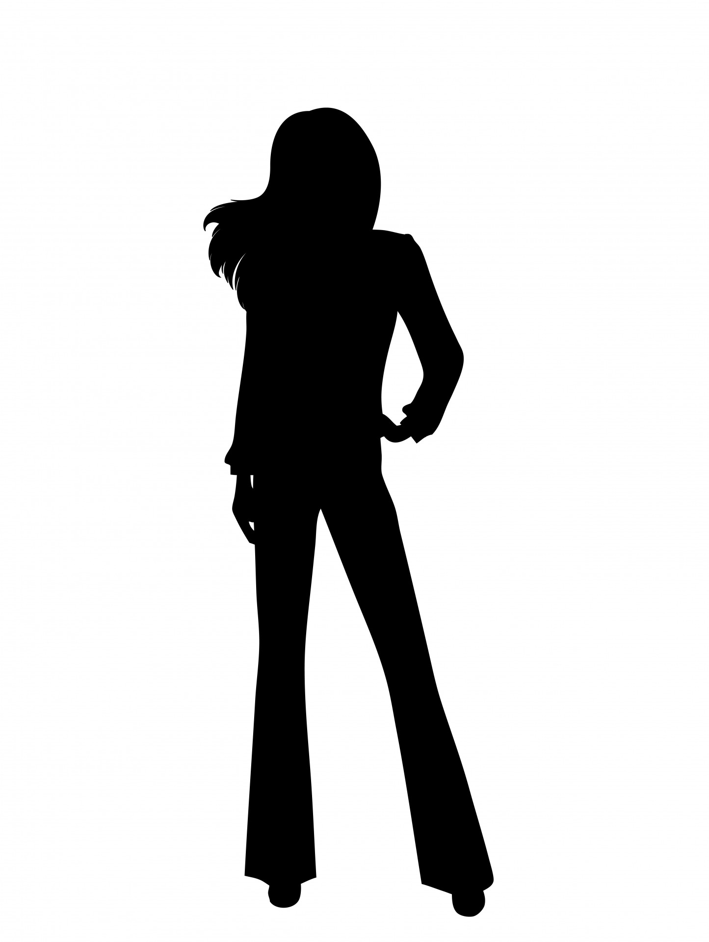 1445x1920 List Of Synonyms And Antonyms Of The Word Lady Silhouette