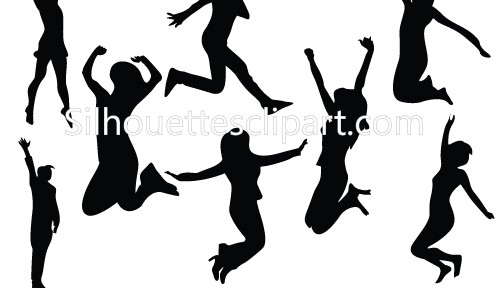 500x288 Women Fashion Silhouette Clipart