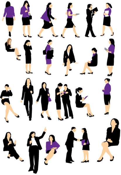 414x600 Businesswoman Vector Free Free Vector Download (54 Free Vector