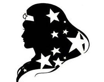 340x270 Wonder Woman Decal 2