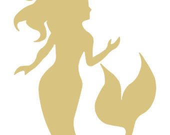 340x270 Mermaid Wood Cutout Etsy