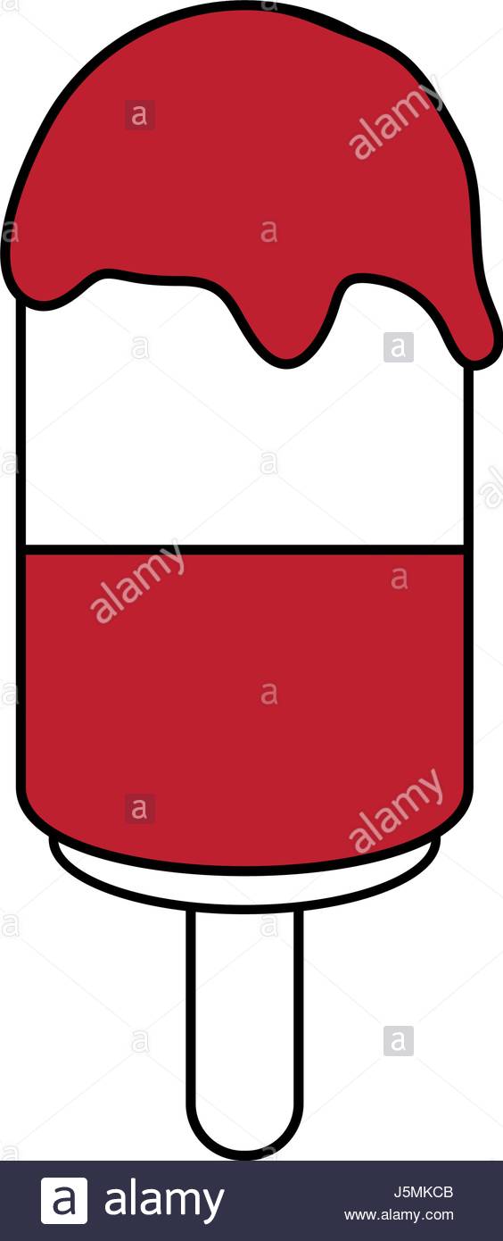 564x1390 Color Silhouette Image Red Ice Cream Lollipops On Wooden Stick