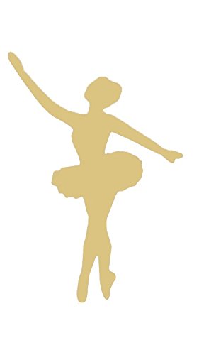 281x500 6 Ballerina Style 1 Dance Unfinished Wood Shape