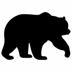 236x236 Grizzly Bear Silhouette Clip Art. Download Free Versions