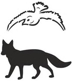 236x266 Hawk Silhouette Tattoo