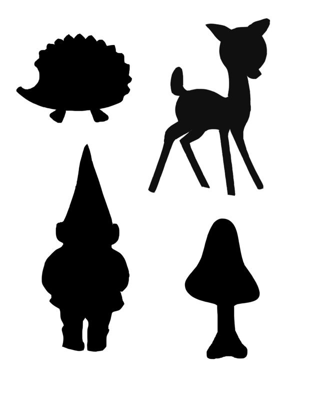 618x800 Woodland Silhouettes