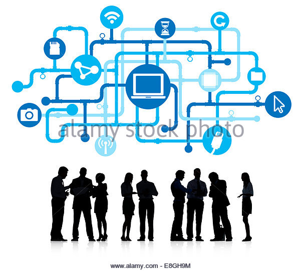 603x540 Team Work People Silhouette Icon Cut Out Stock Images Amp Pictures