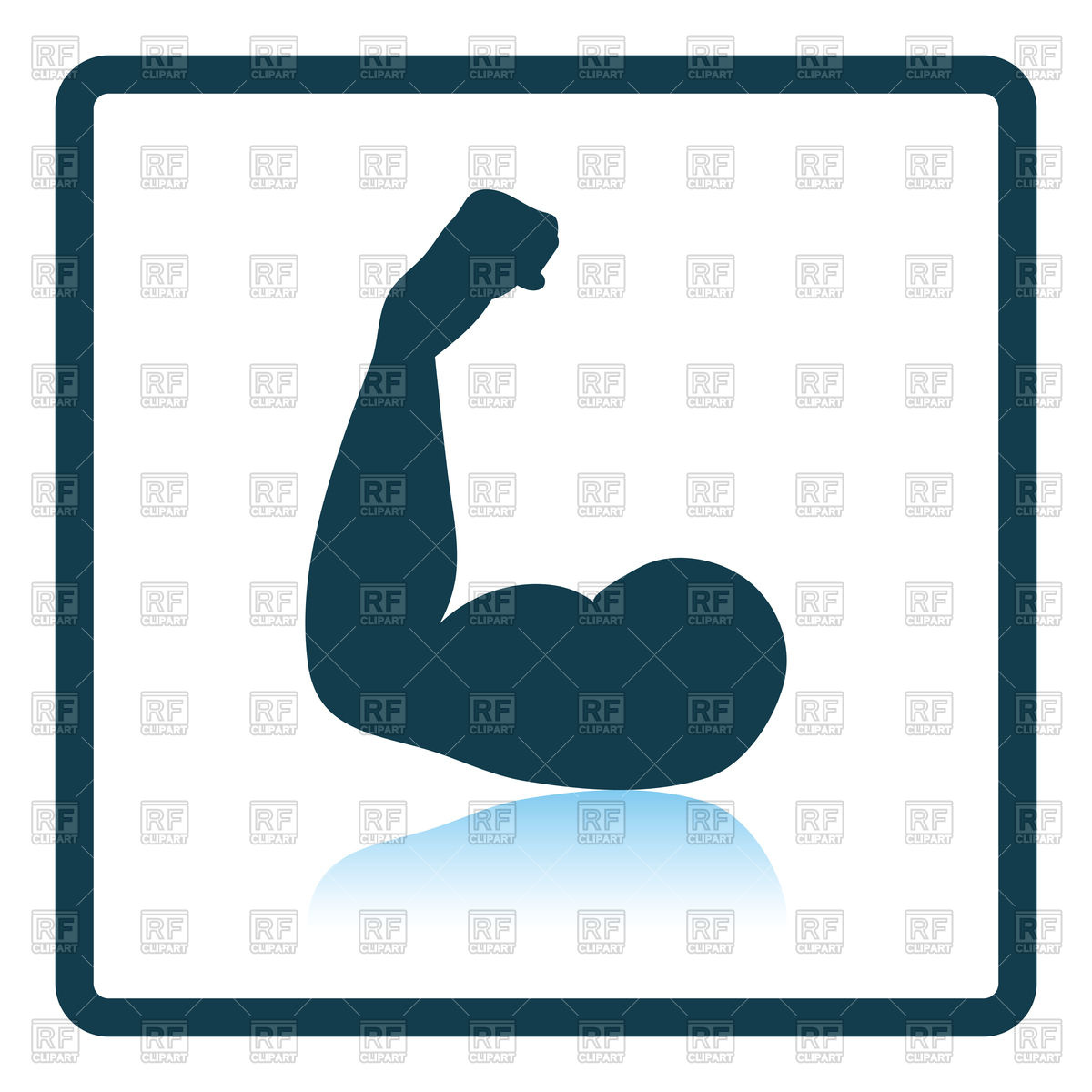 1200x1200 Silhouette Of Biceps