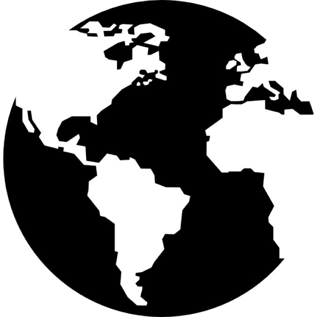 626x626 Earth Globe With Continents Maps Icons Free Download