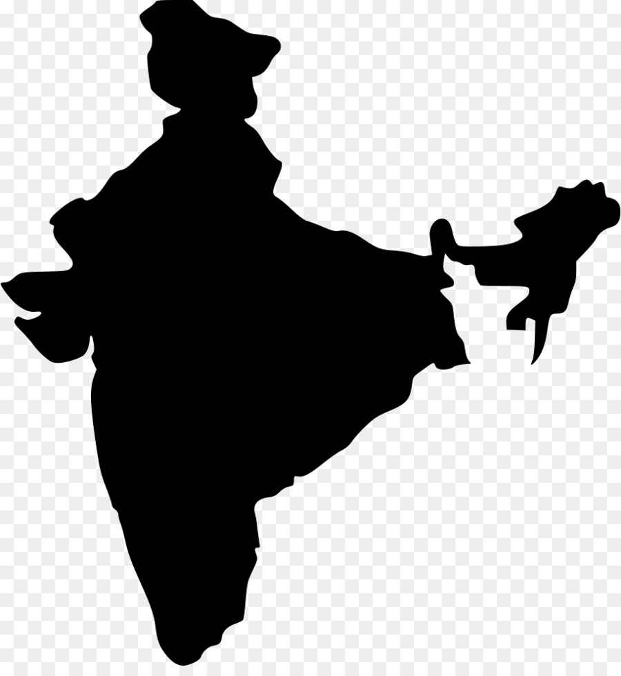 900x980 India Vector Map World Map