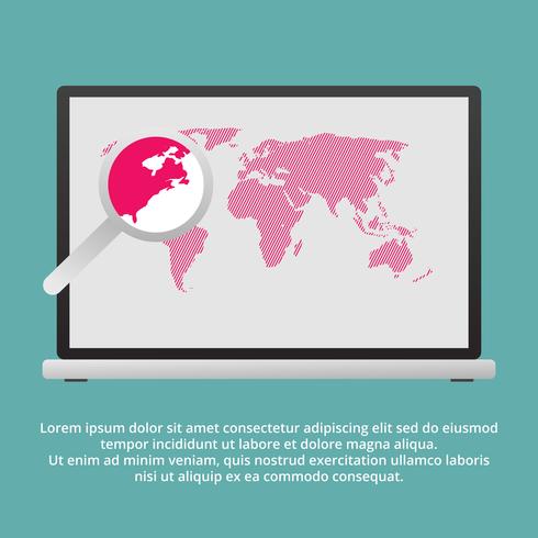 490x490 Vector Detailed World Map