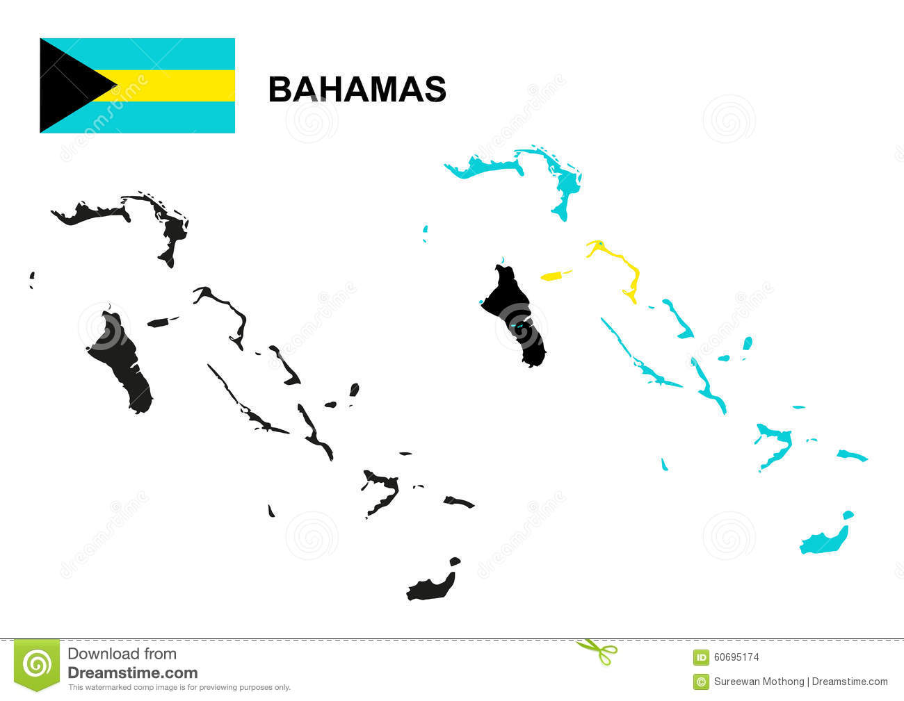 1300x1009 Bahamas Clipart
