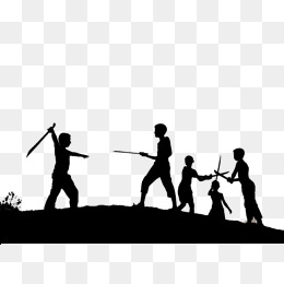 260x260 Black And White Silhouette Png, Vectors, Psd, And Clipart For Free