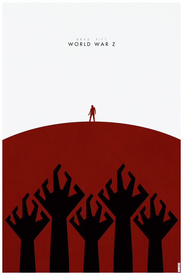 640x960 World War Z Posters From Fans, Marko Manev, David Moscati, Matt