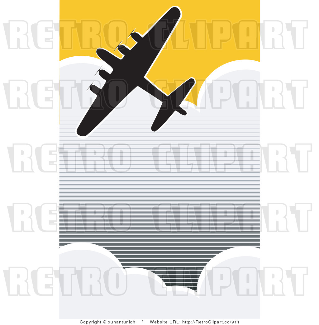 1024x1044 World War Ii Red Vintage Airplane Clipart Collection