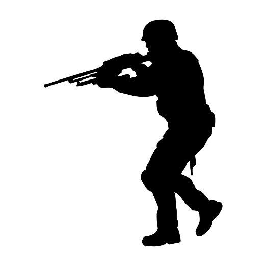 World War 2 Soldier Silhouette at GetDrawings | Free download