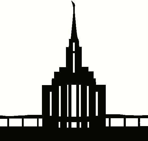 487x464 Temple Clipart Silhouette