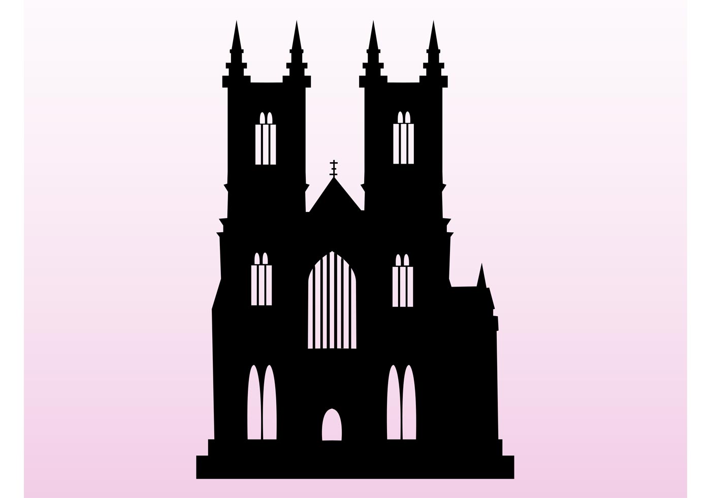 1400x980 Silhouette Church