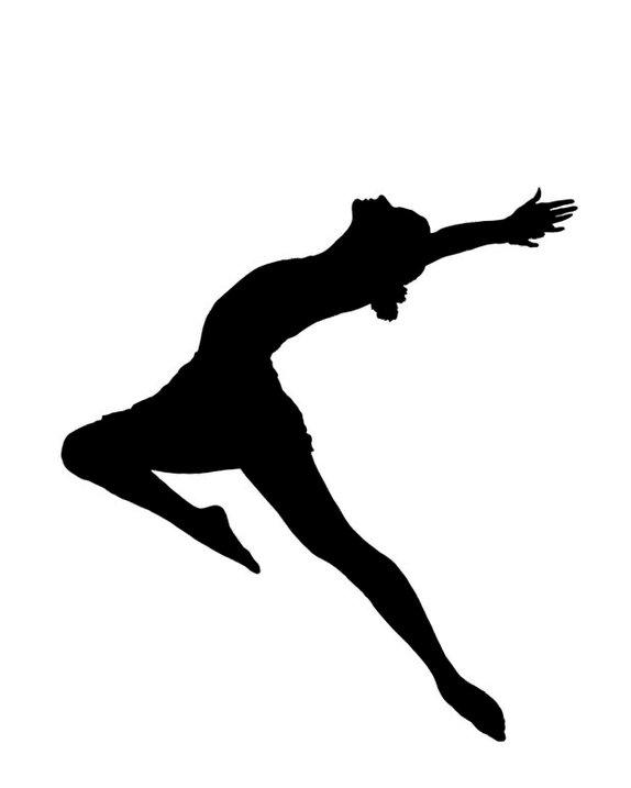 574x717 Siluetas Bailando