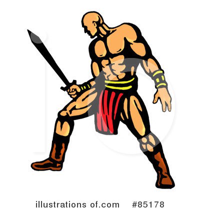 400x420 Mongol Warrior Clipart
