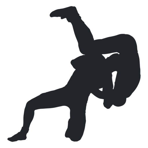 512x512 Wrestler Throwing Silhouette