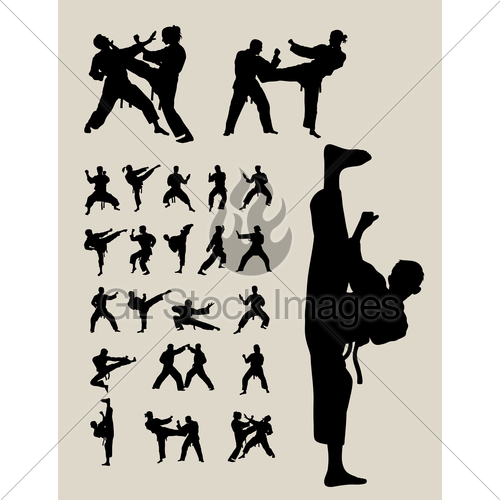 The best free Judo silhouette images. Download from 31 free silhouettes ...