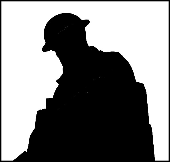 592x563 The Brooding Soldier Monument (Silhouette) Sony Dsc