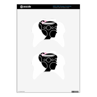 324x324 Silhouette Girl Controller Skins