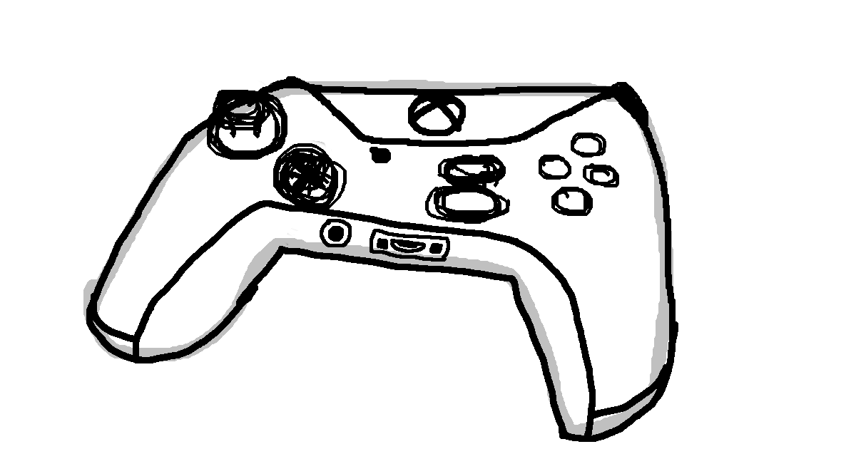 Download Xbox One Controller Silhouette at GetDrawings.com | Free ...