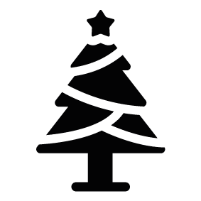 283x283 Christmas Tree Silhouette Image 6.png Ablakra