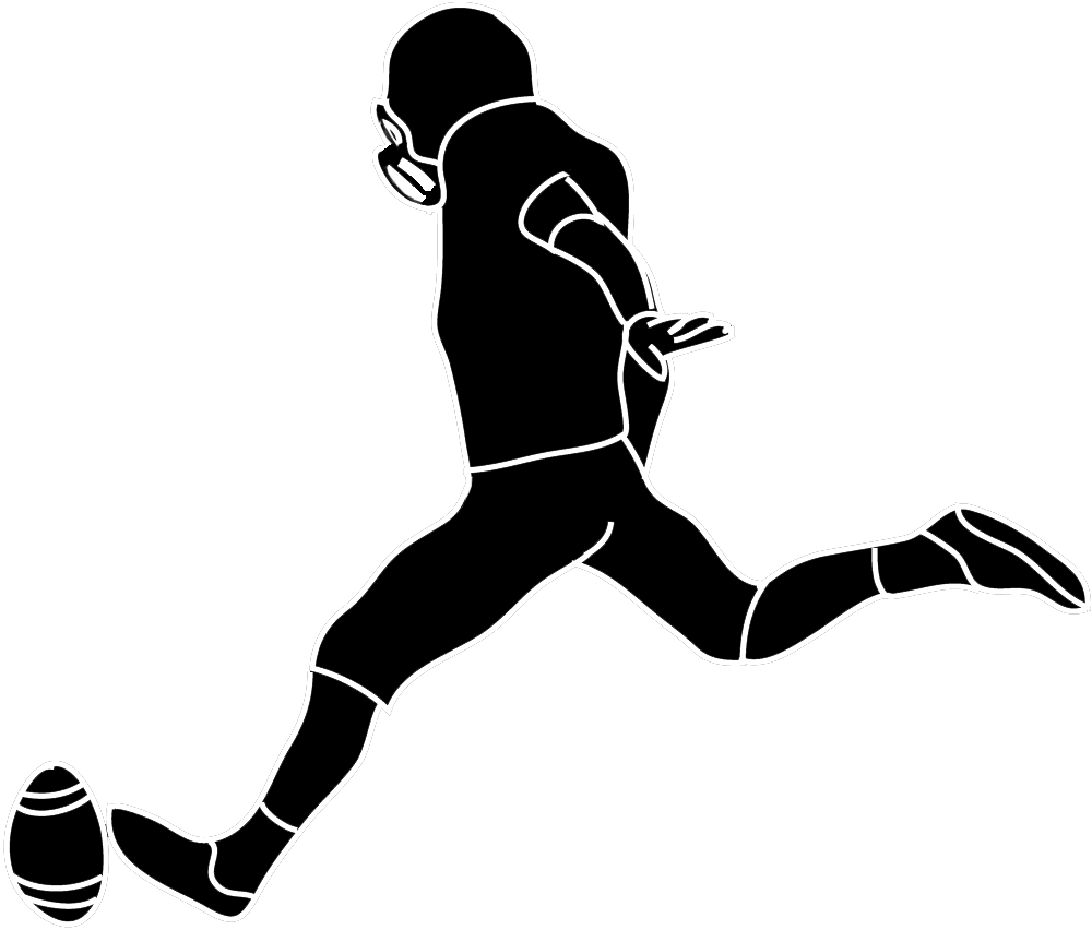 1000x852 Football Silhouette Clip Art Fabian Y Julian.