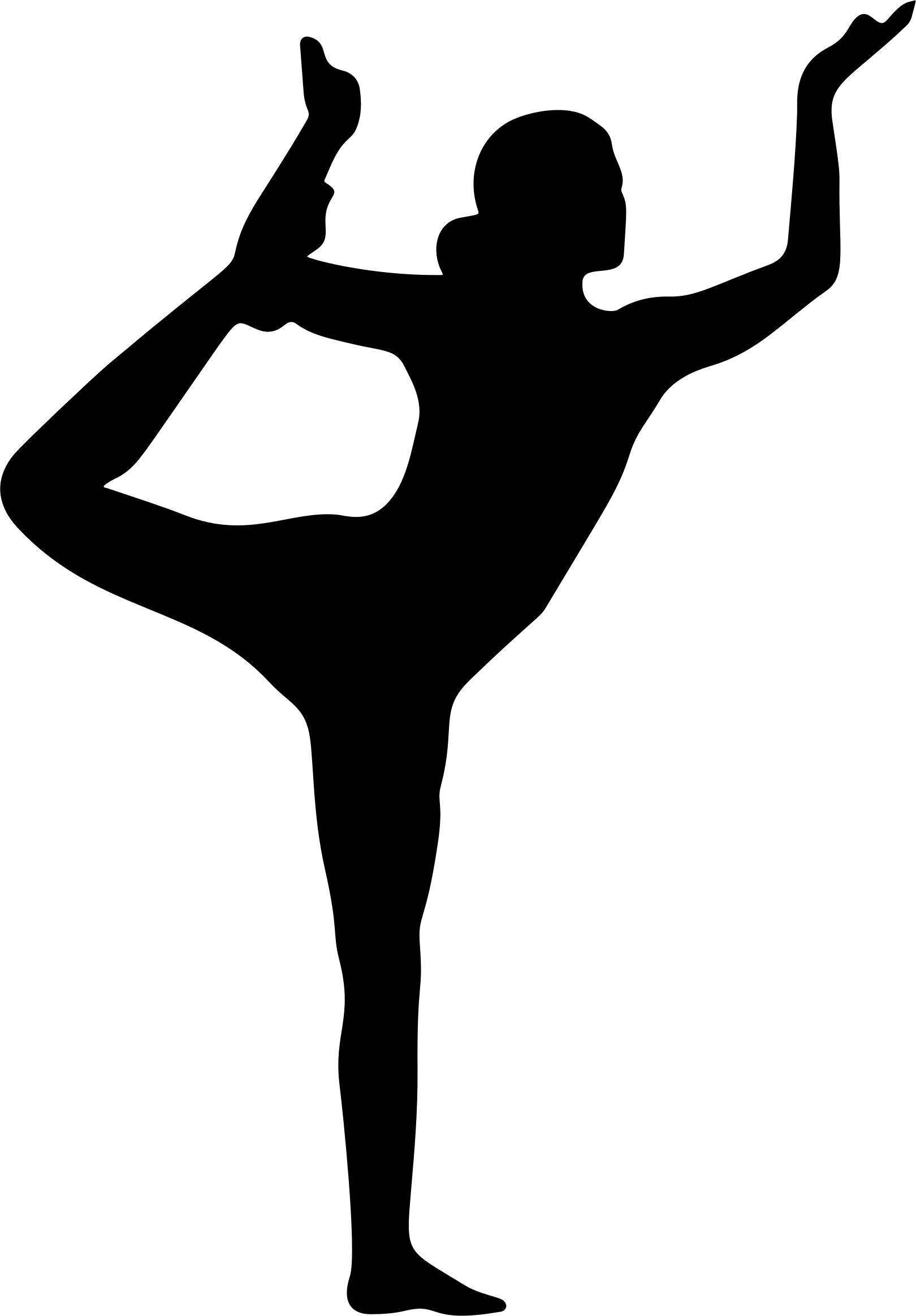 1620x2327 Female Yoga Pose Silhouette 18 Icons Png